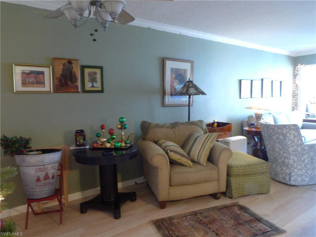 72 7th Street South, Unit 203 Naples, FL 34102 - Photo 8 of 23 a living room with furniture and a potted plant