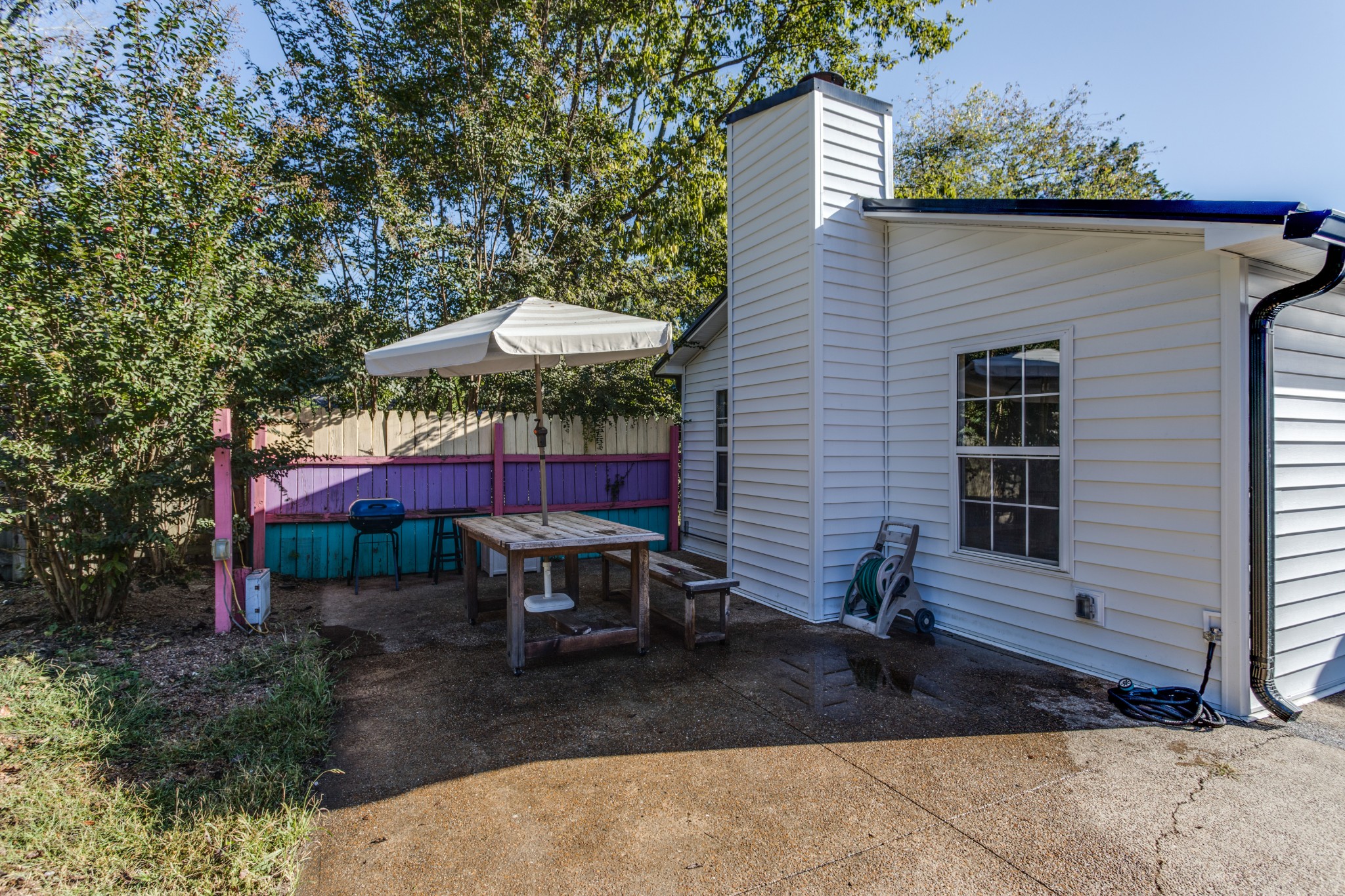 1008 South Spring Street Manchester, TN 37355 - Photo 54 of 60 The back patio is ideal for hosting gatherings or enjoying quiet evenings under the stars.