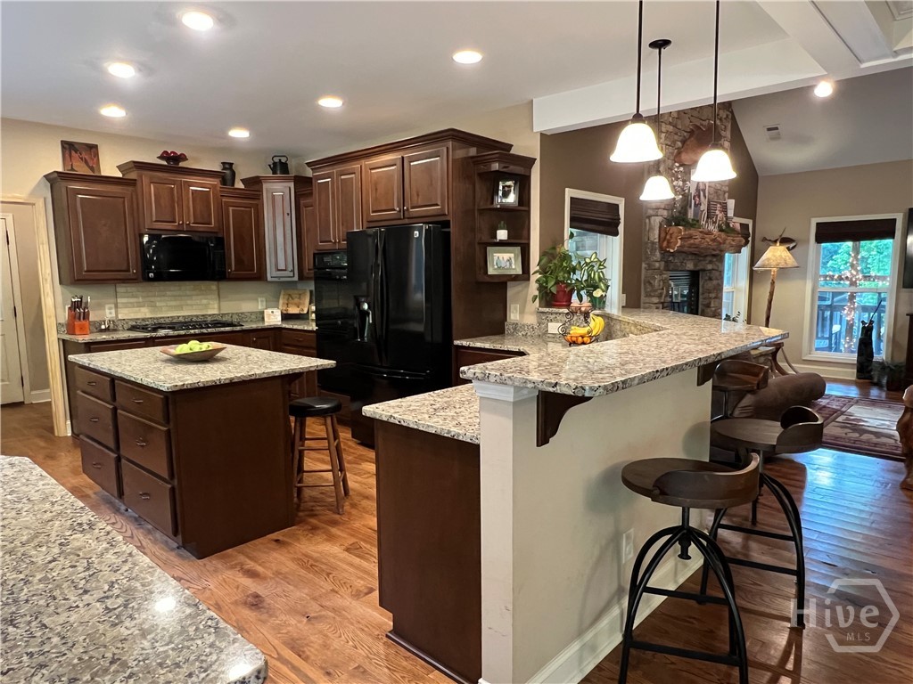 1260 Nelms Road Carnesville, GA 30521 - Photo 26 of 30 Gourmet Kitchen with Island