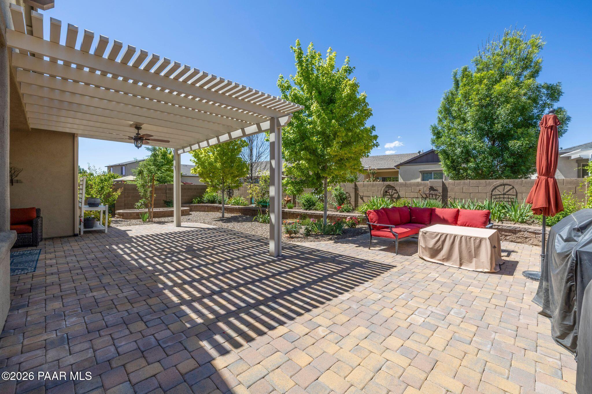 8636 Wandering Creek Road Prescott Valley, AZ 86315 - Photo 34 of 47 Backyard