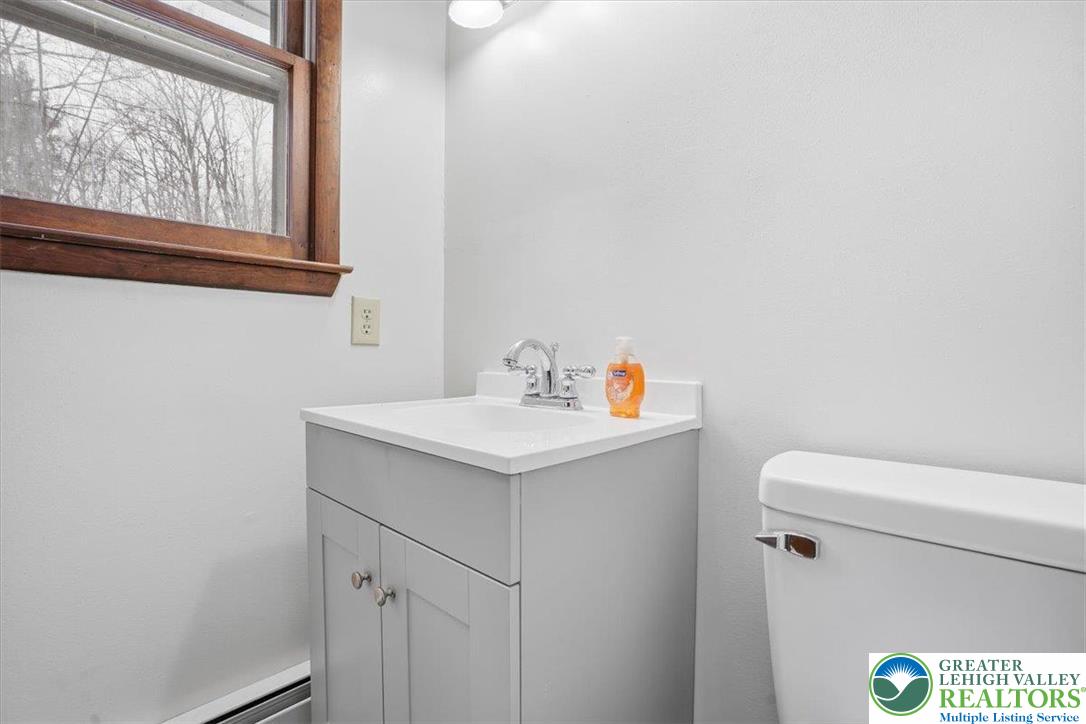 401 Highland Hill Road Jim Thorpe, PA 18235 - Photo 33 of 71 a bathroom with a sink and a vanity