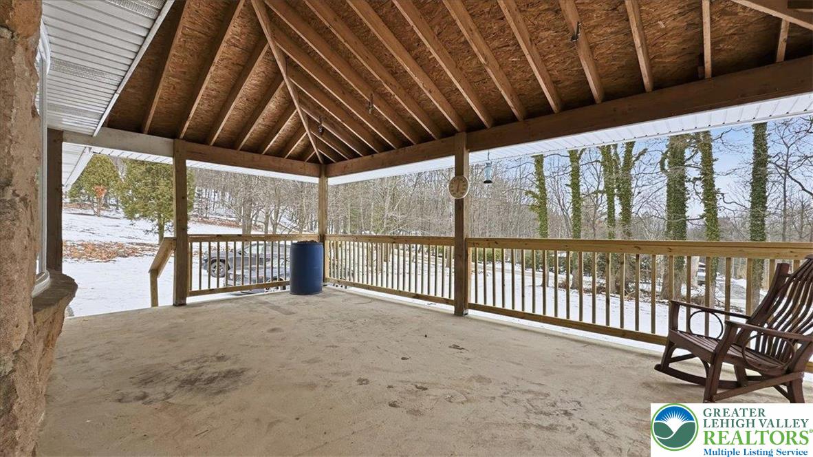 401 Highland Hill Road Jim Thorpe, PA 18235 - Photo 45 of 71 a view of porch with a sink