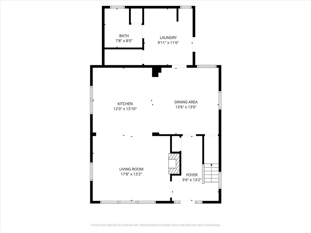 718 Tyler Street Waco, TX 76704 - Photo 37 of 39 a picture of a room with a floor plan