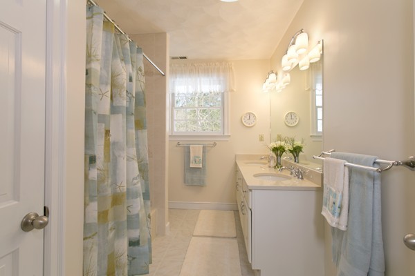 160 Elizabeth Ridge Road Carlisle, MA 01741 - Photo 16 of 23 a bathroom with a sink a toilet and shower
