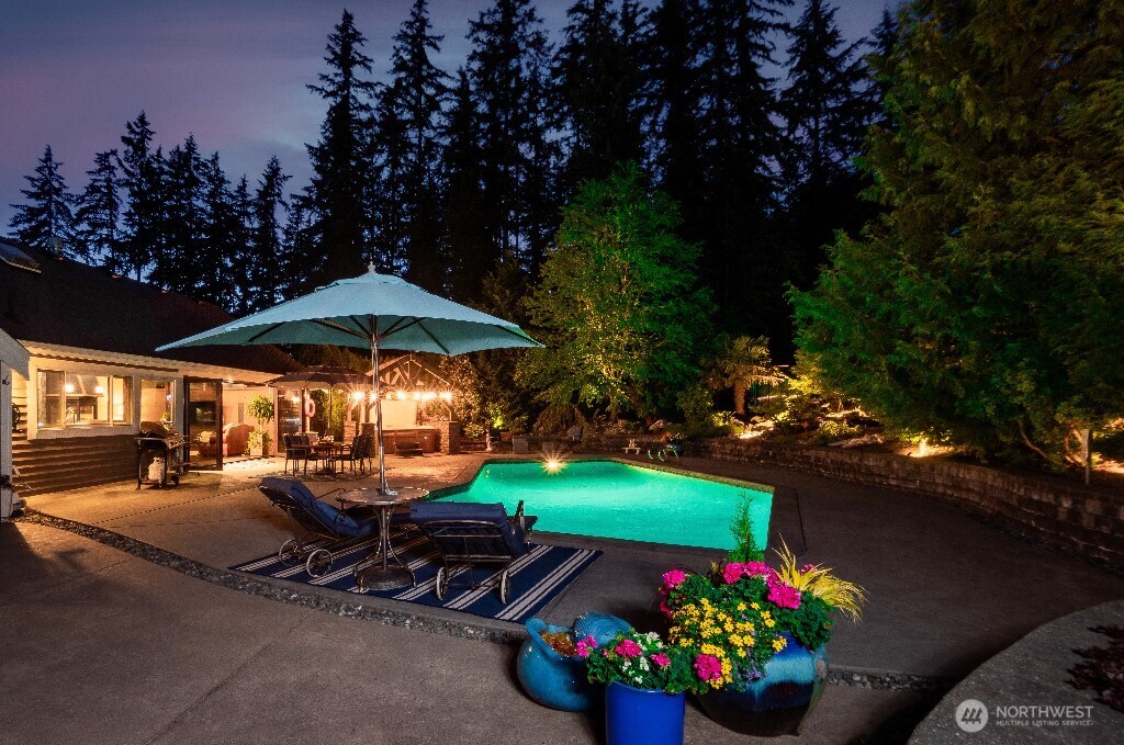 21713 45th Avenue Southeast Bothell, WA 98021 - Photo 25 of 40 an outdoor space with patio furniture and garden