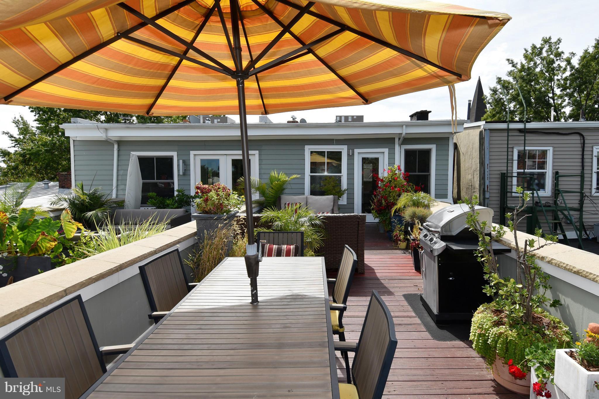 509 P Street Northwest, Unit 2 Washington, DC 20001 - Photo 25 of 30 400sf Roof Deck
