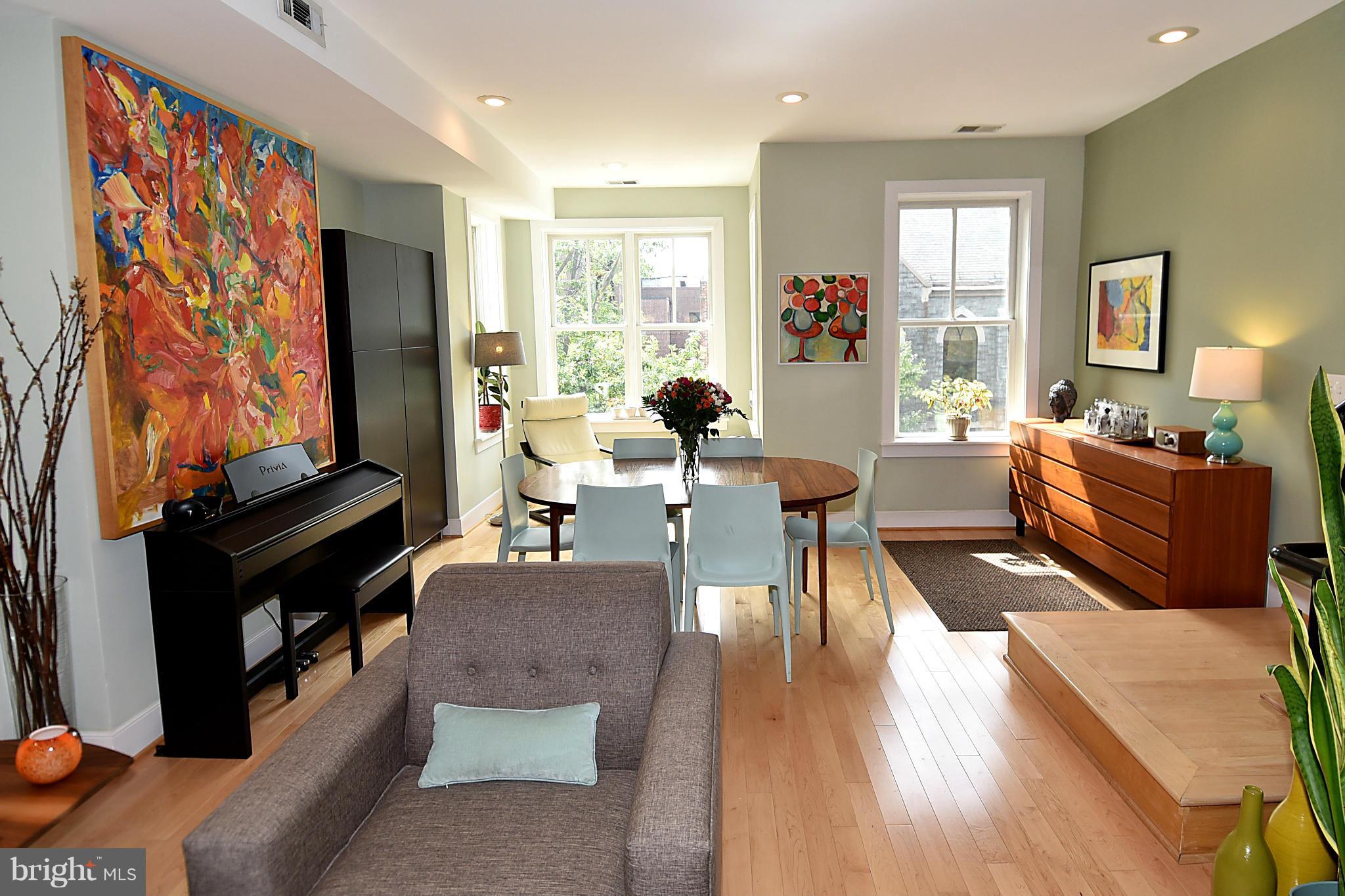 509 P Street Northwest, Unit 2 Washington, DC 20001 - Photo 4 of 30 Living/Dining