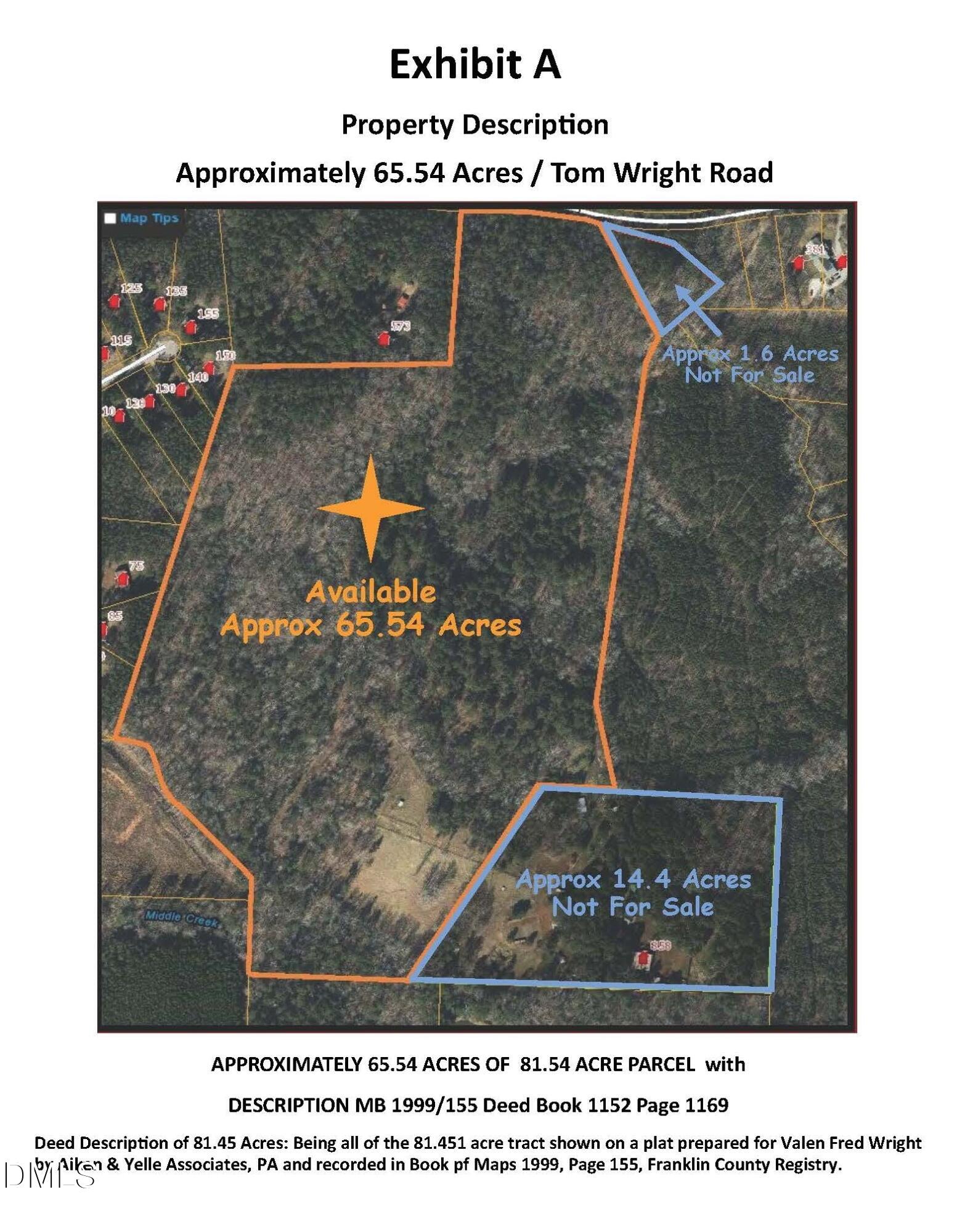 0 Tom Wright Road Franklinton, NC 27525 - Photo 25 of 25 Exhibit A - 65.54 Acres