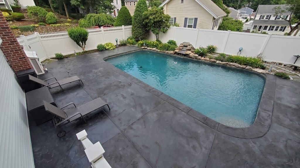 11 Clearview Road Stoneham, MA 02180 - Photo 36 of 42 an aerial view of a house with a yard