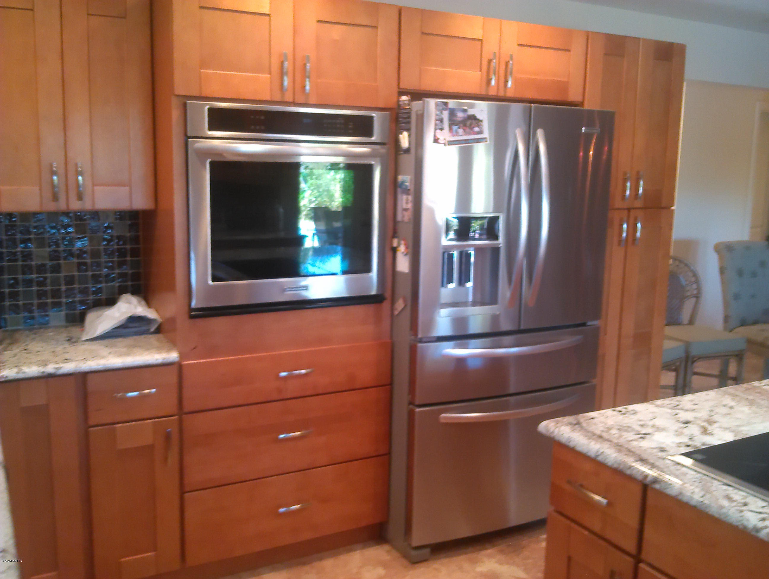 175 Sand Dollar Road Indialantic, FL 32903 - Photo 10 of 44 Kitchen Oven and Refrig