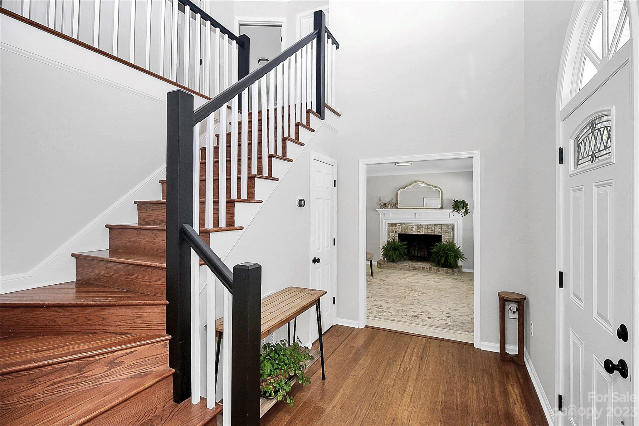 5218 Rehobeth Road Waxhaw, NC 28173 - Photo 8 of 35 a view of entryway and hall with wooden floor