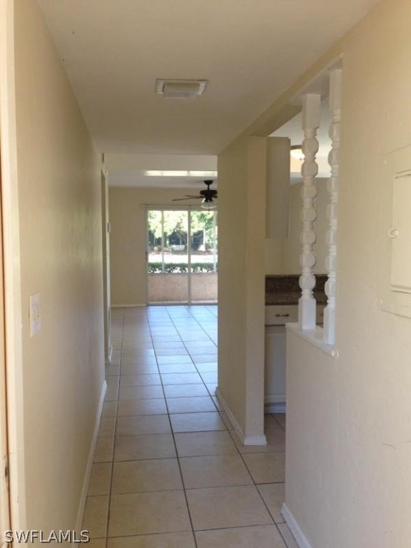 8162 Country Road, Unit 104 Fort Myers, FL 33919 - Photo 9 of 13 a view of hallway with a window