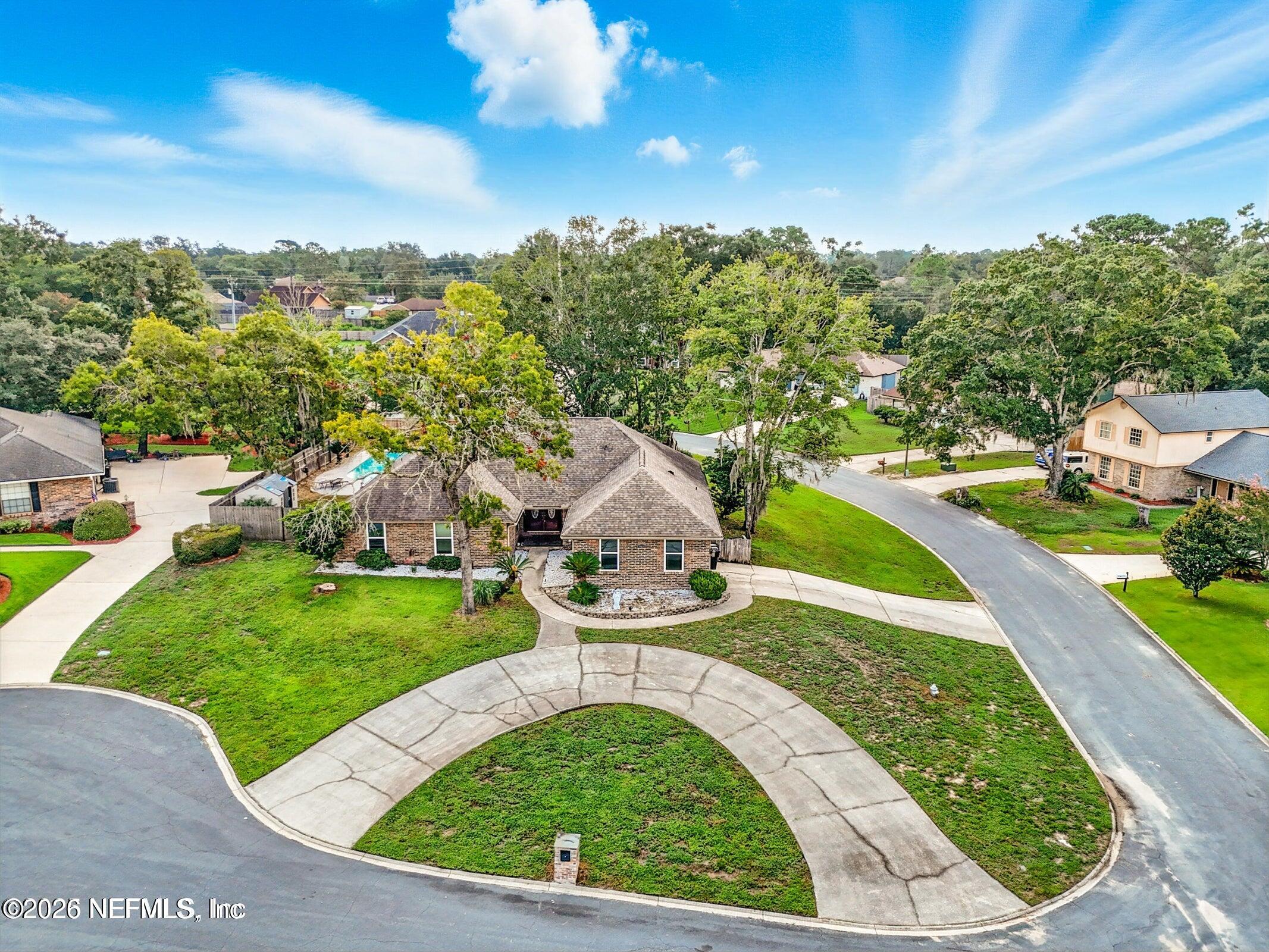 969 Alpine Ridge Court Orange Park, FL 32065 - Photo 25 of 26 a view of a garden