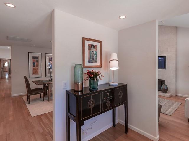 79 Del Prado Drive Campbell, CA 95008 - Photo 16 of 34 a view of a workspace room with wooden floor and furniture