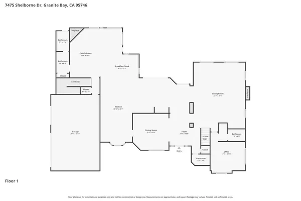 $2,400,000 | 7475 Shelborne Drive, Granite Bay, CA 95746
