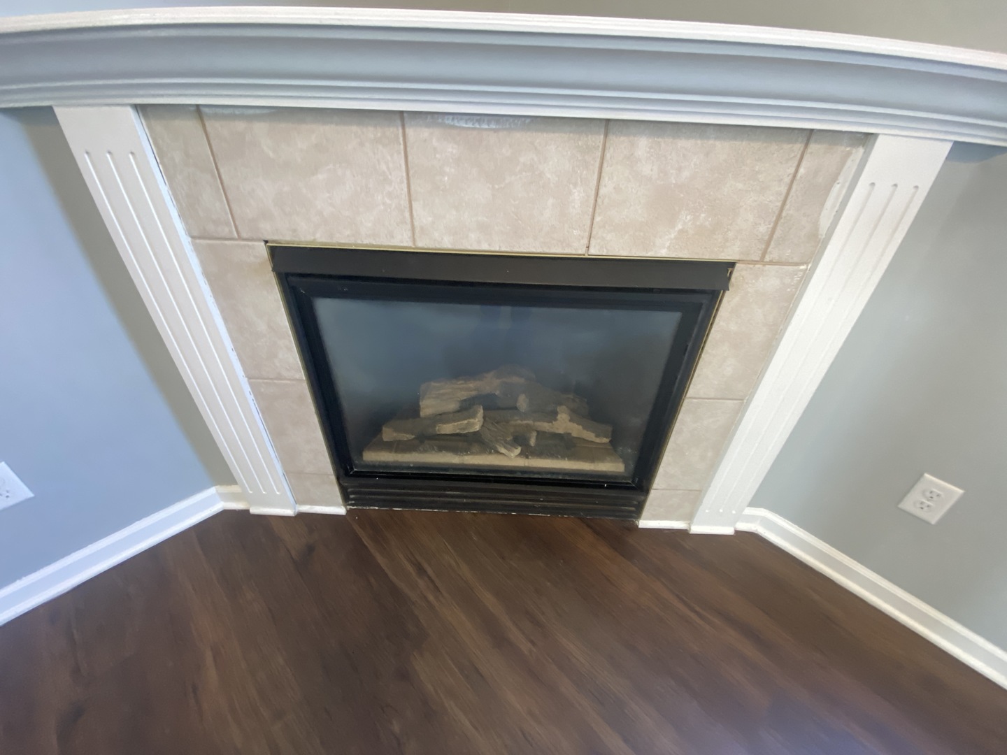 250 Parktrail Road Normal, IL 61761 - Photo 7 of 16 a view of empty room with wooden floor and fan