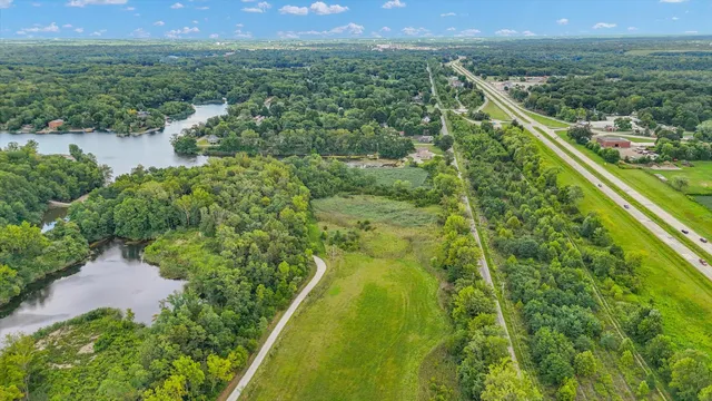 a view of a lake from a balcony