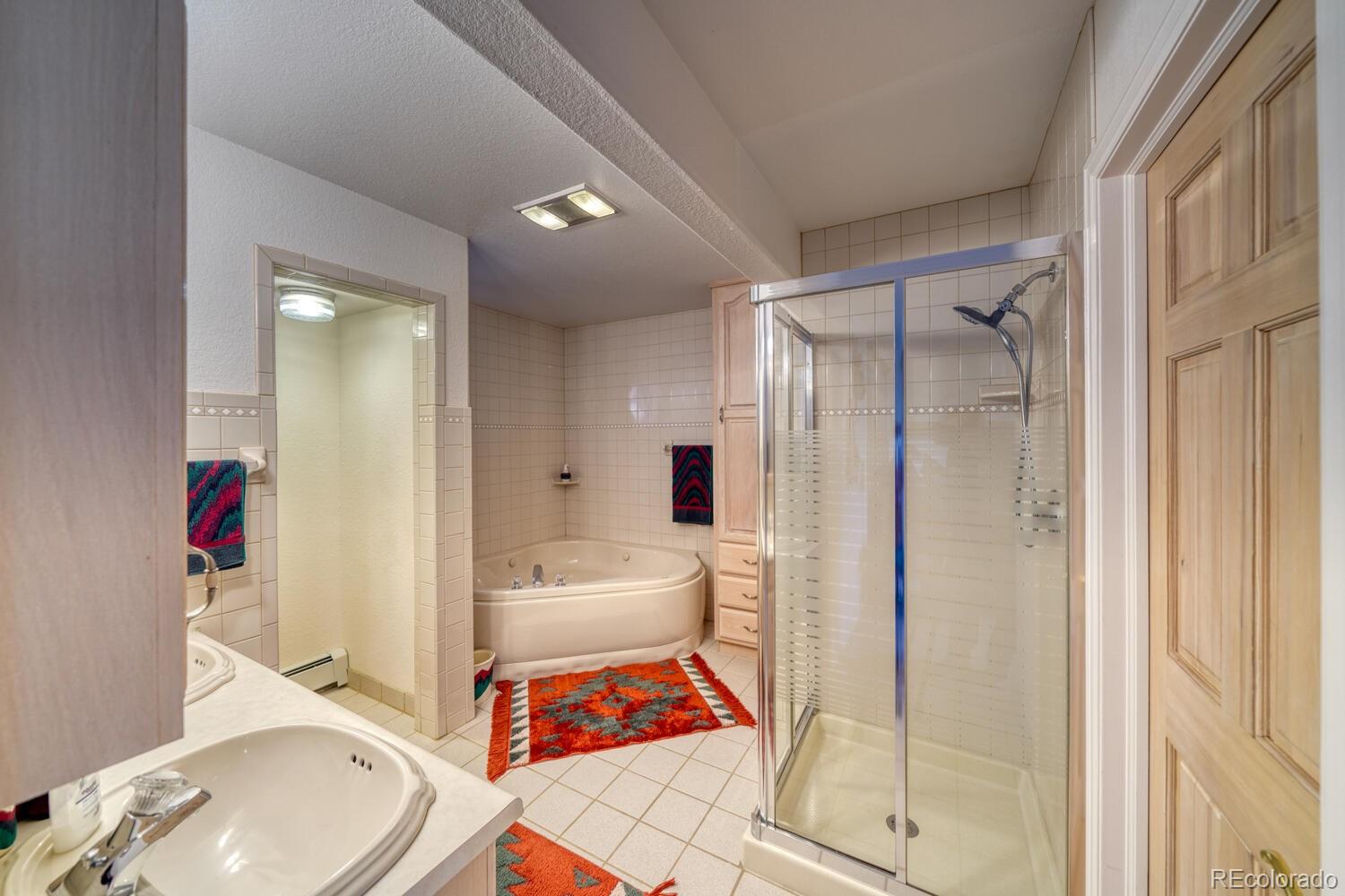 165 Reva Ridge Road Twin Lakes, CO 81251 - Photo 28 of 48 a bathroom with a sink toilet and shower