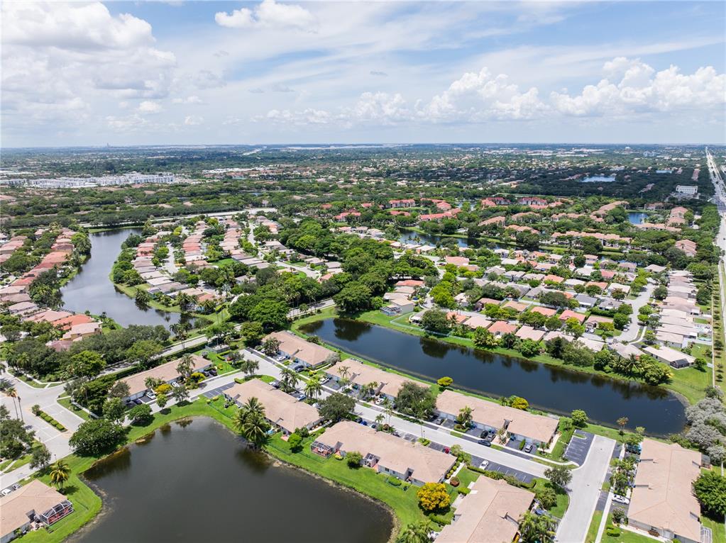 1711 Southwest 116th Way Miramar, FL 33025 - Photo 33 of 33 an aerial view of city and lake
