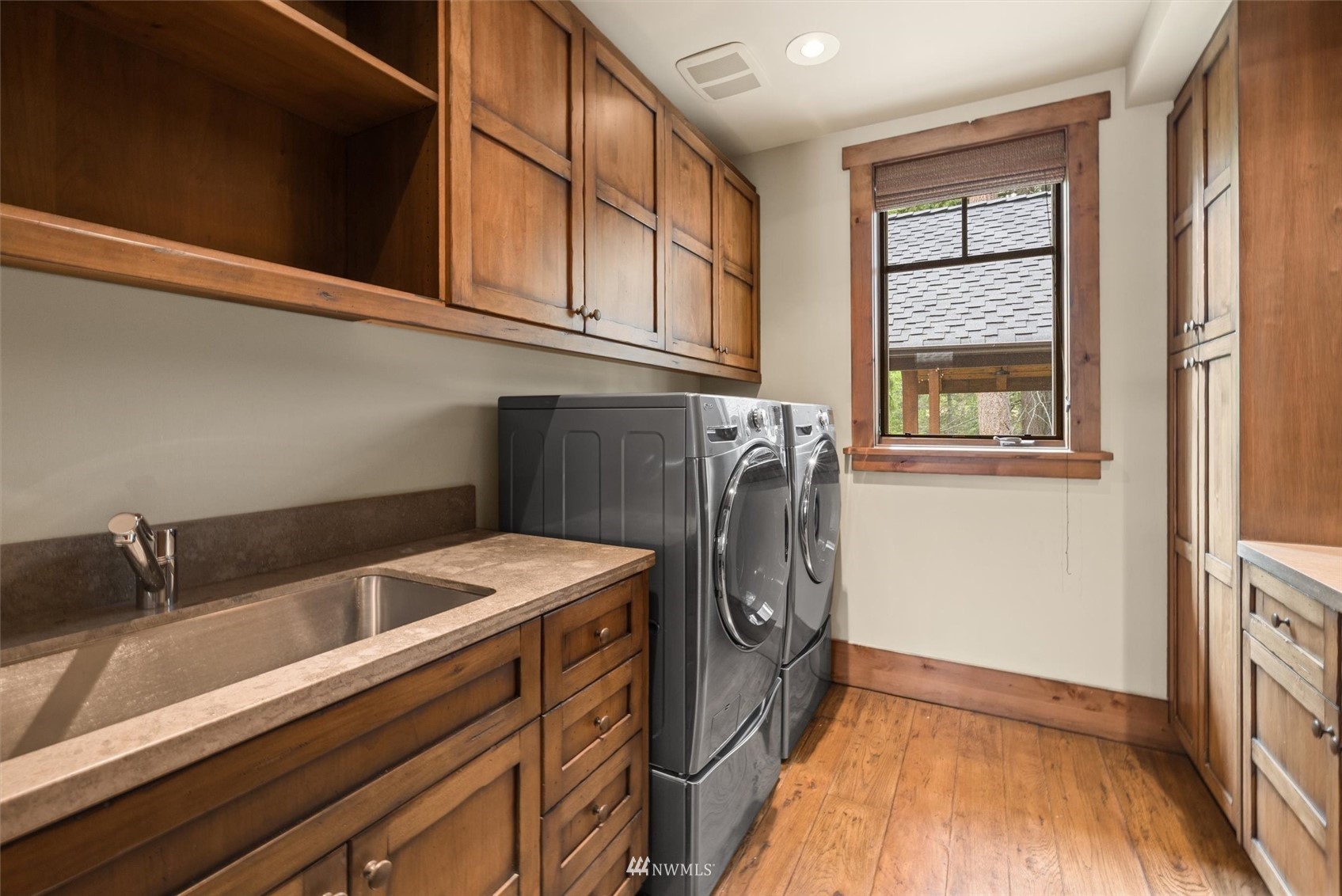 1650 Pinegrass Loop Cle Elum, WA 98922 - Photo 26 of 40 a view of storage and utility room with washer and dryer