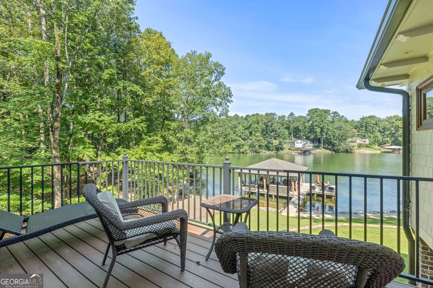 170 B Tater Hill Road Jackson, GA 30233 - Photo 31 of 74 a view of a two chairs in the deck