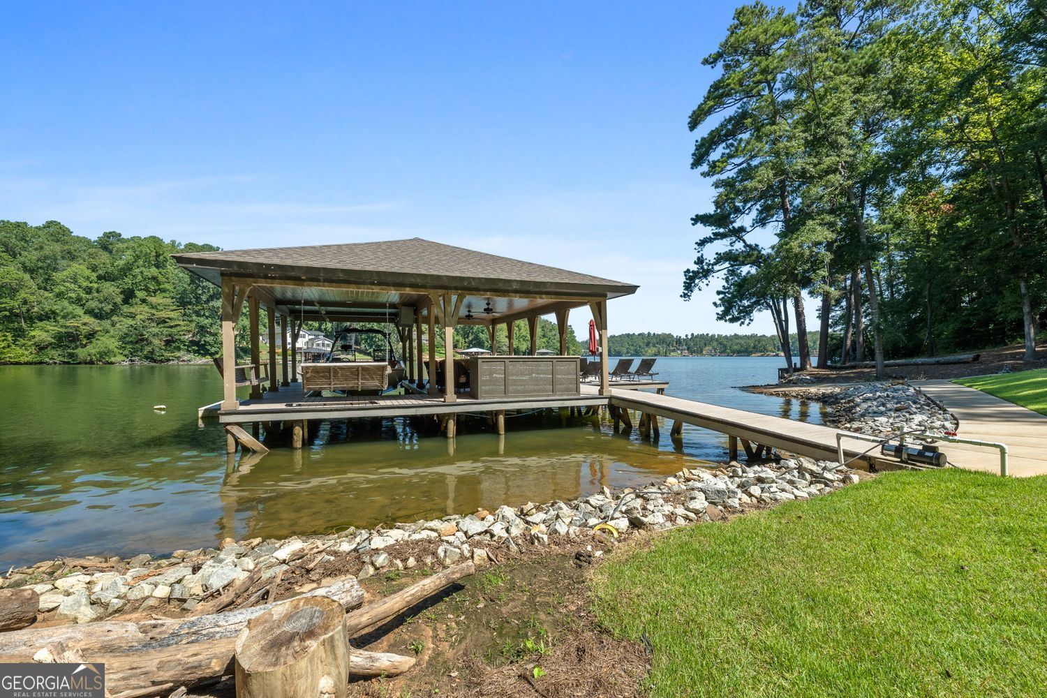 170 B Tater Hill Road Jackson, GA 30233 - Photo 65 of 74 a view of a house with swimming pool