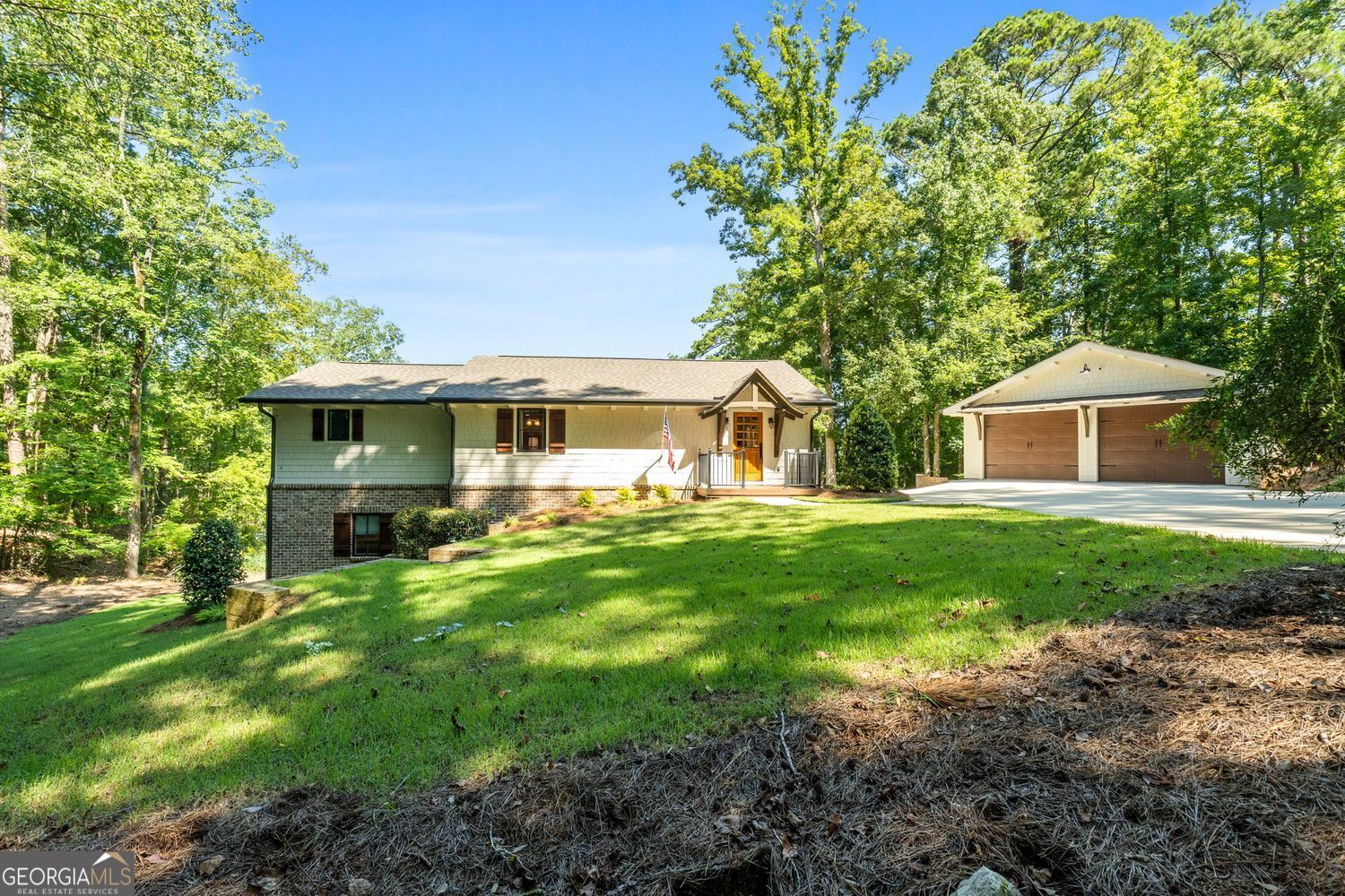 170 B Tater Hill Road Jackson, GA 30233 - Photo 8 of 74 a front view of house with yard and green space