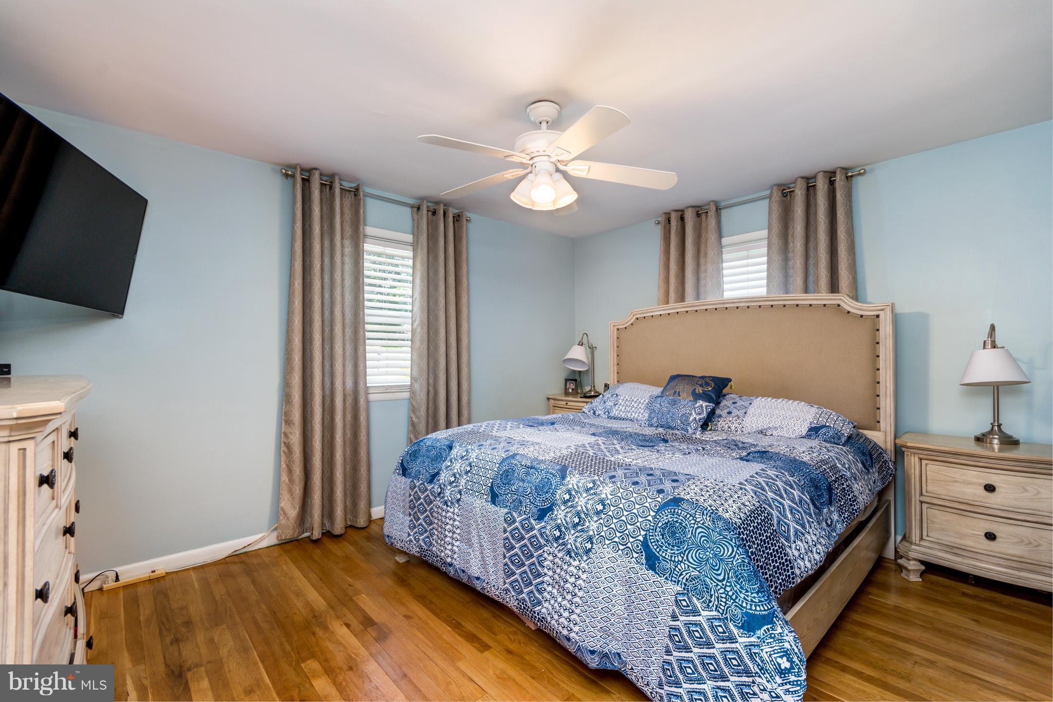 1107 Green Acre Road Baltimore, MD 21286 - Photo 20 of 30 Large Bedroom, Ceiling Fan
