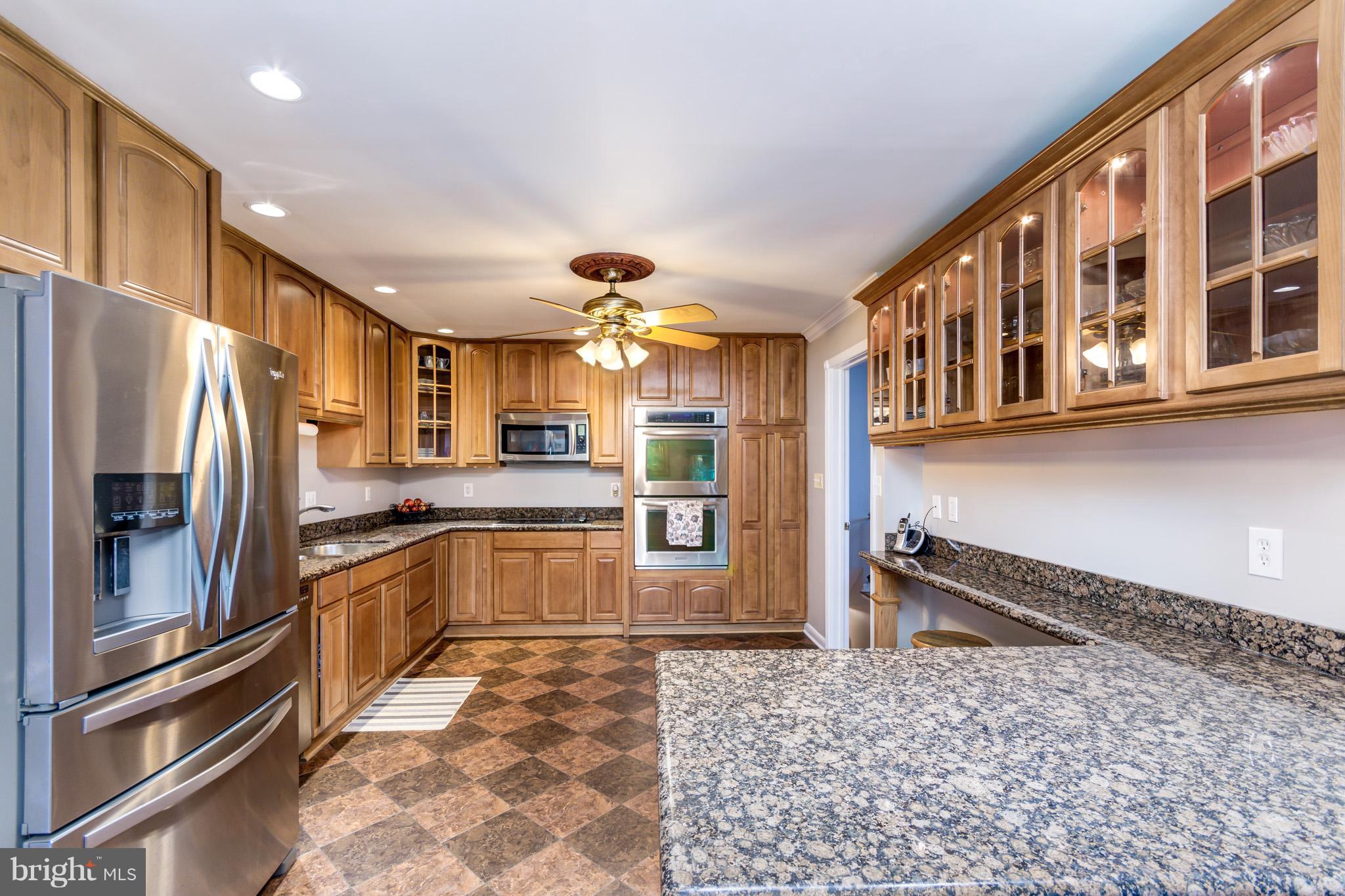 1107 Green Acre Road Baltimore, MD 21286 - Photo 10 of 30 Kitchen W/ Interior Cabinet Lighting, Double Oven