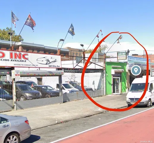 a view of a swimming pool with a lounge chair