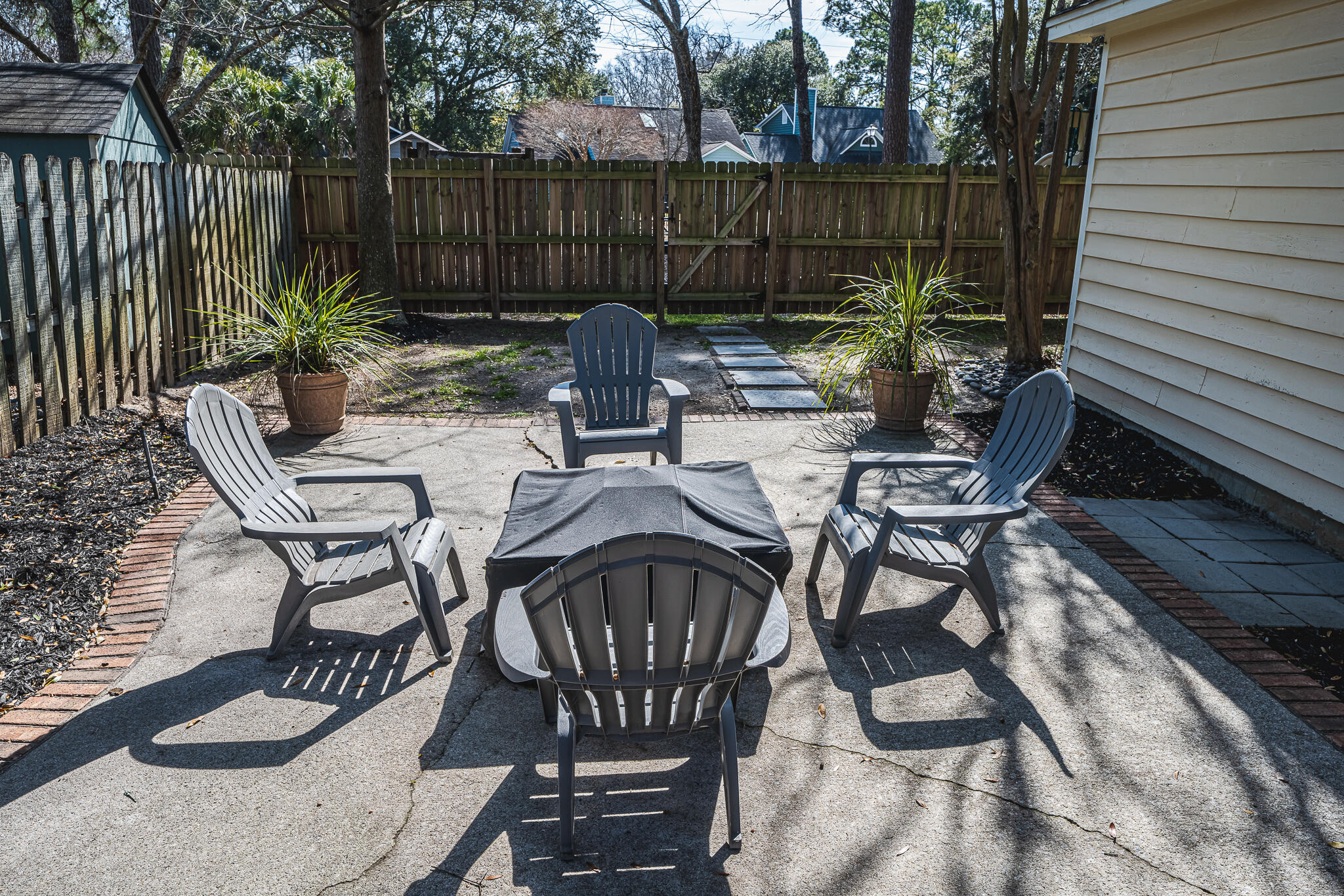 1258 Llewellyn Road Mount Pleasant, SC 29464 - Photo 25 of 35 Private Patio Area