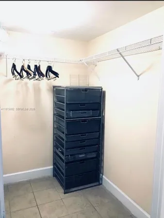 a view of walk in closet