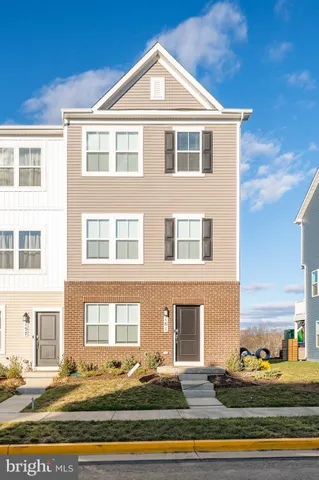a front view of a house with windows