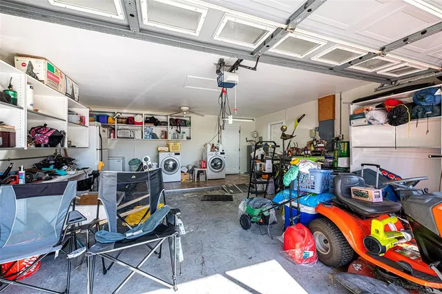 a view of gym equipment with toys