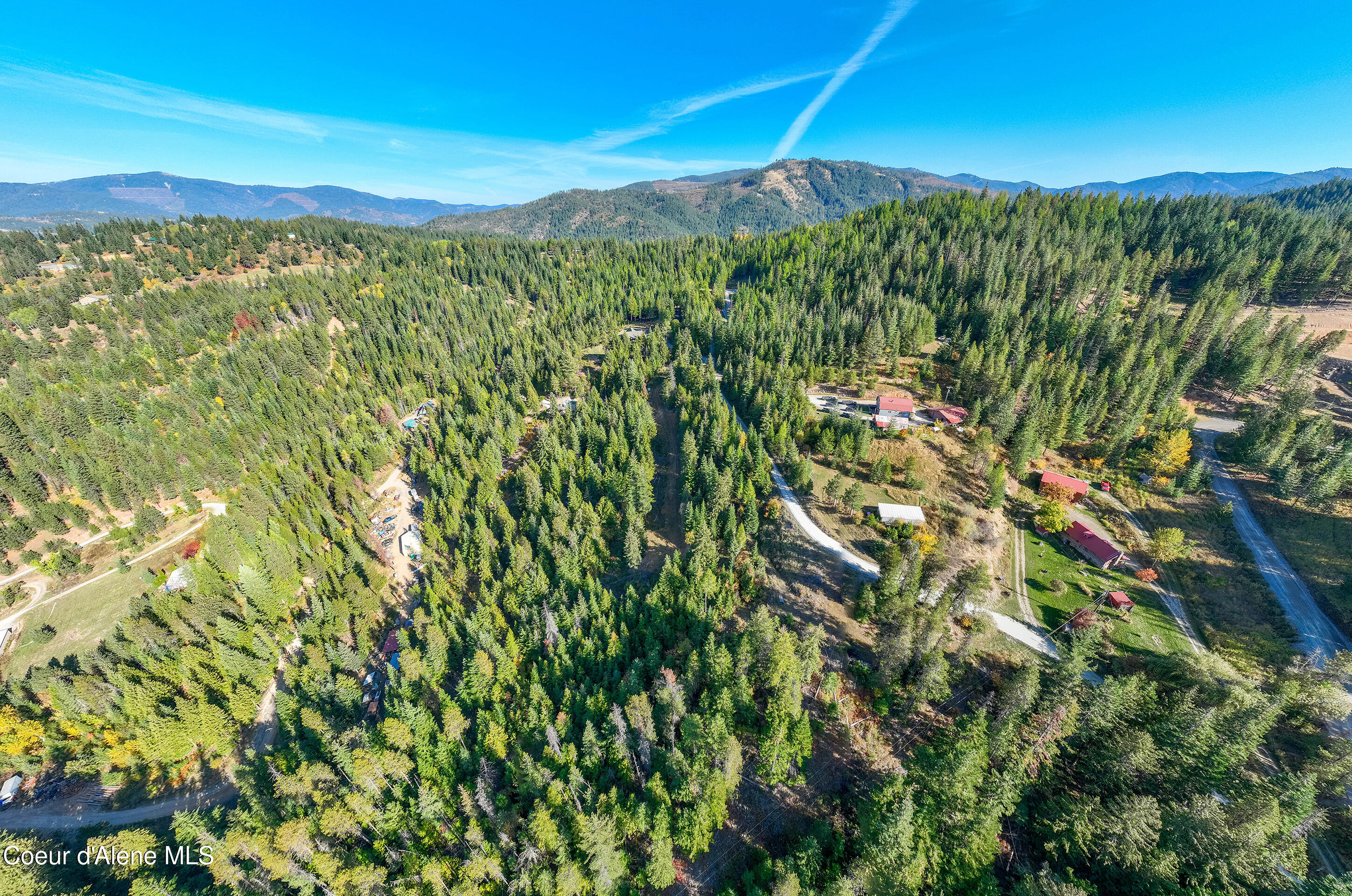 625 East Fork French Gulch Road Pinehurst, ID 83850 - Photo 11 of 29 Aerial Long View