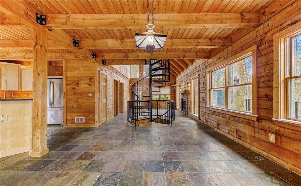 245 Silver Rock Road Adrian, PA 16210 - Photo 11 of 50 a view of under construction room and staircase