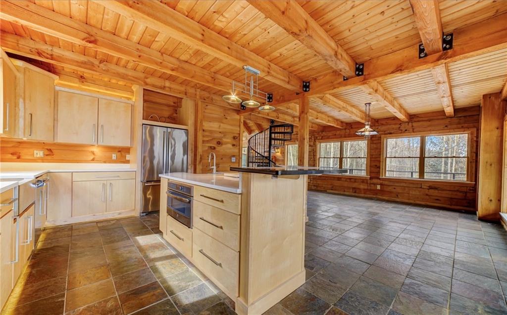 245 Silver Rock Road Adrian, PA 16210 - Photo 17 of 50 a view of a kitchen with a sink