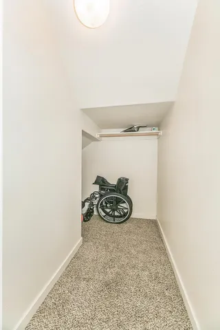 a view of a small space