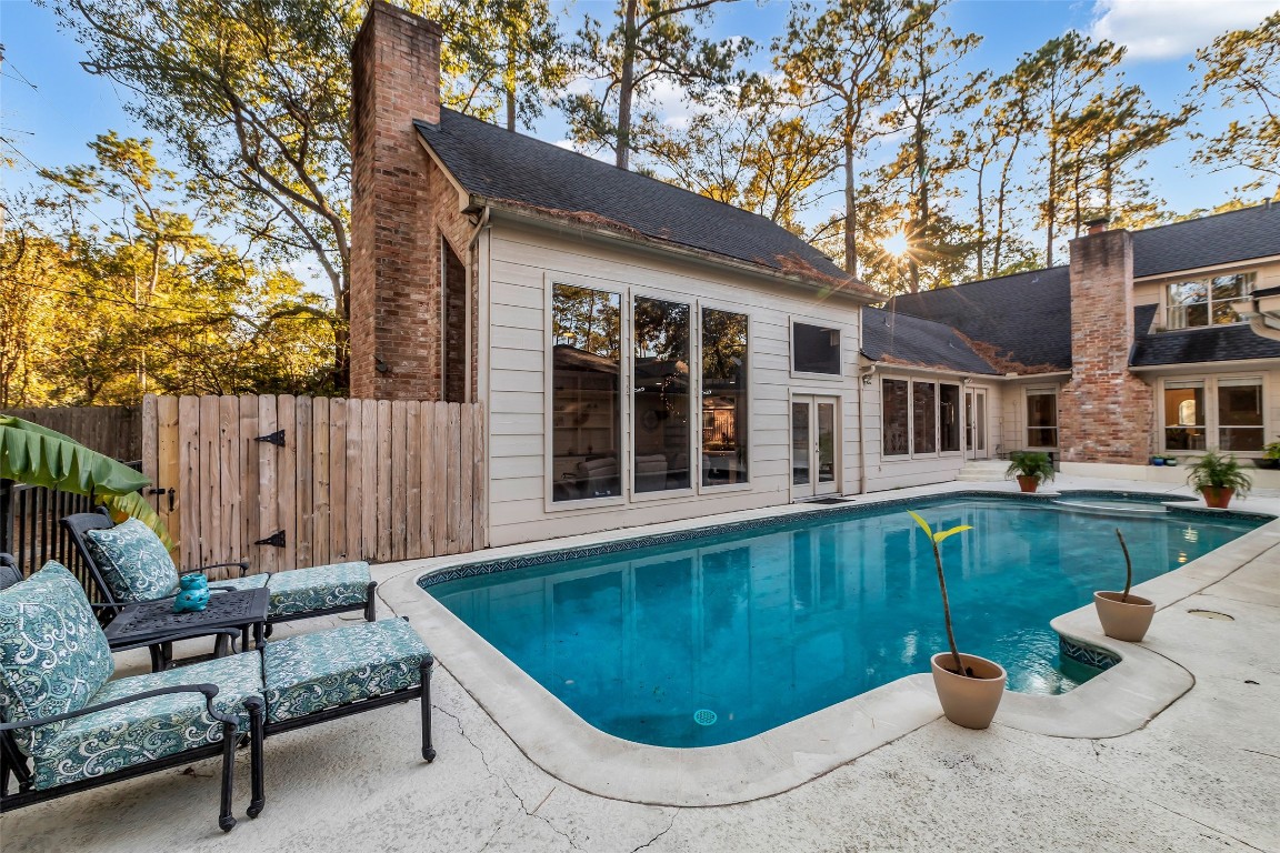 24102 Northcrest Drive Spring, TX 77389 - Photo 25 of 30 a view of a house with a backyard