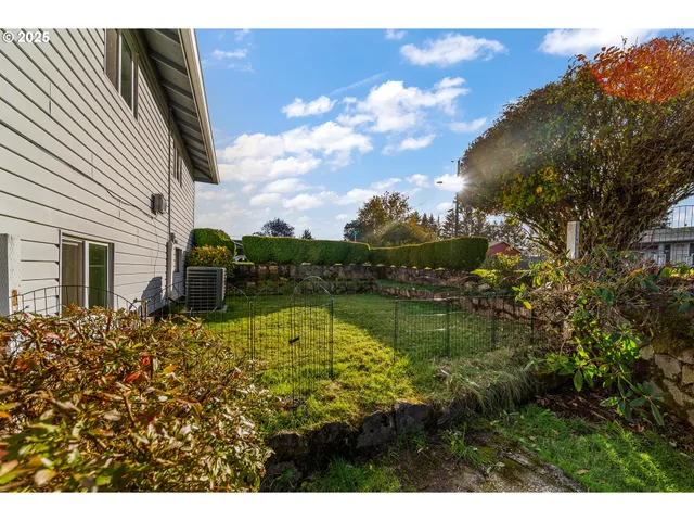 a view of a house with a lake view