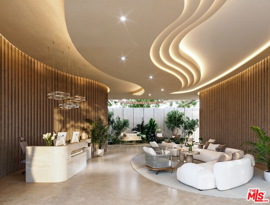 703 Ocean Studio Costa Rica Other, XX 0 - Photo 10 of 11 a living room with furniture and a potted plant