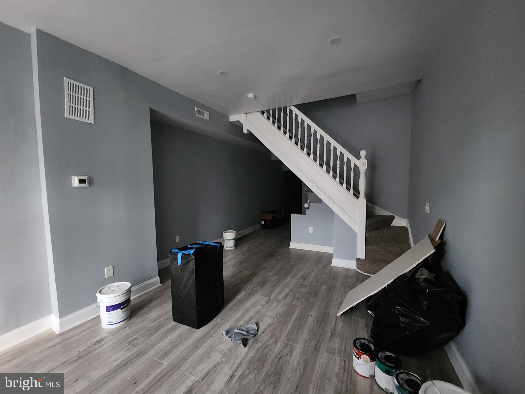 1916 West Lanvale Street Baltimore, MD 21217 - Photo 4 of 15 a view of entryway and hall with wooden floor