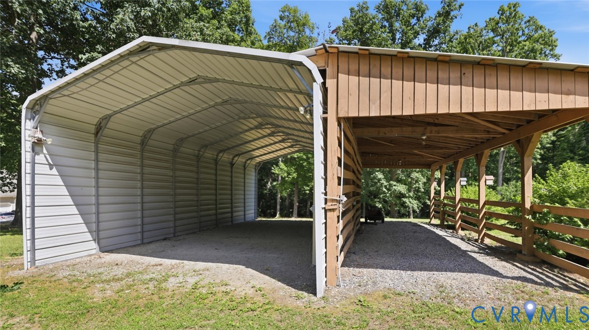 1611 Otterdale Road Midlothian, VA 23114 - Photo 38 of 52 Metal carport w/ lean-to
