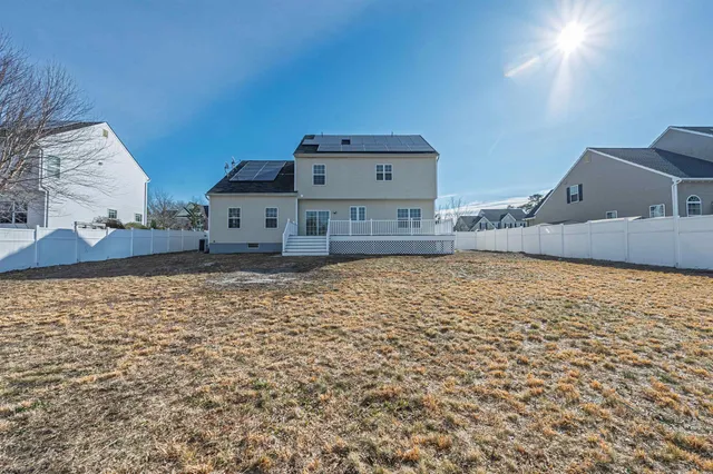 a view of outdoor space with garden