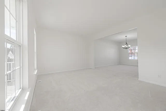 a view of empty room