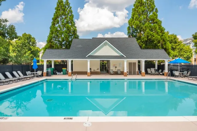 a view of outdoor space patio and swimming pool