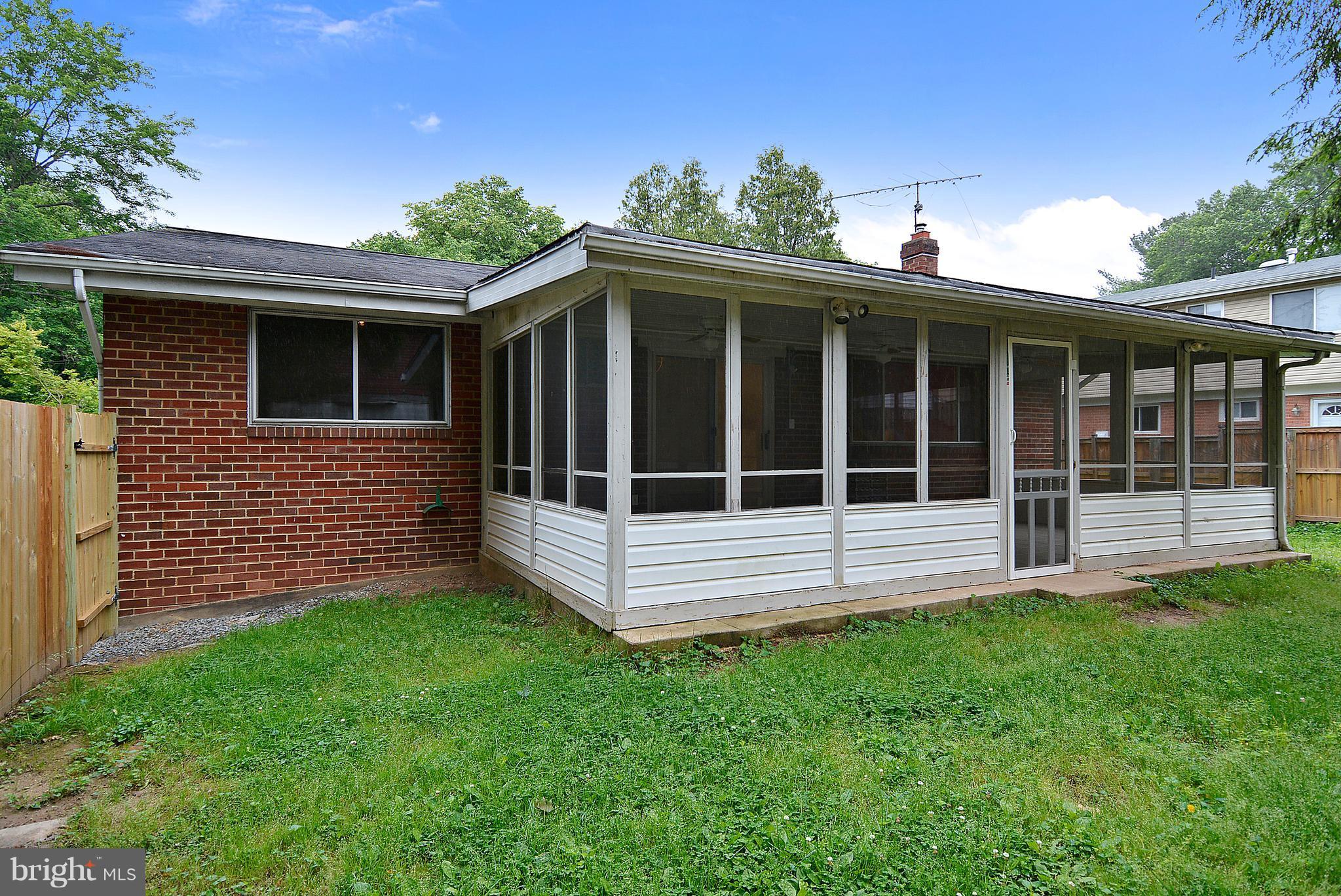 11401 Clara Street Silver Spring, MD 20902 - Photo 30 of 30 Back Elevation