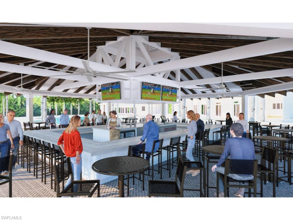 14591 Edgewater Circle Naples, FL 34114 - Photo 17 of 36 Interior view of new sports bar with multiple TVs to watch all sports
