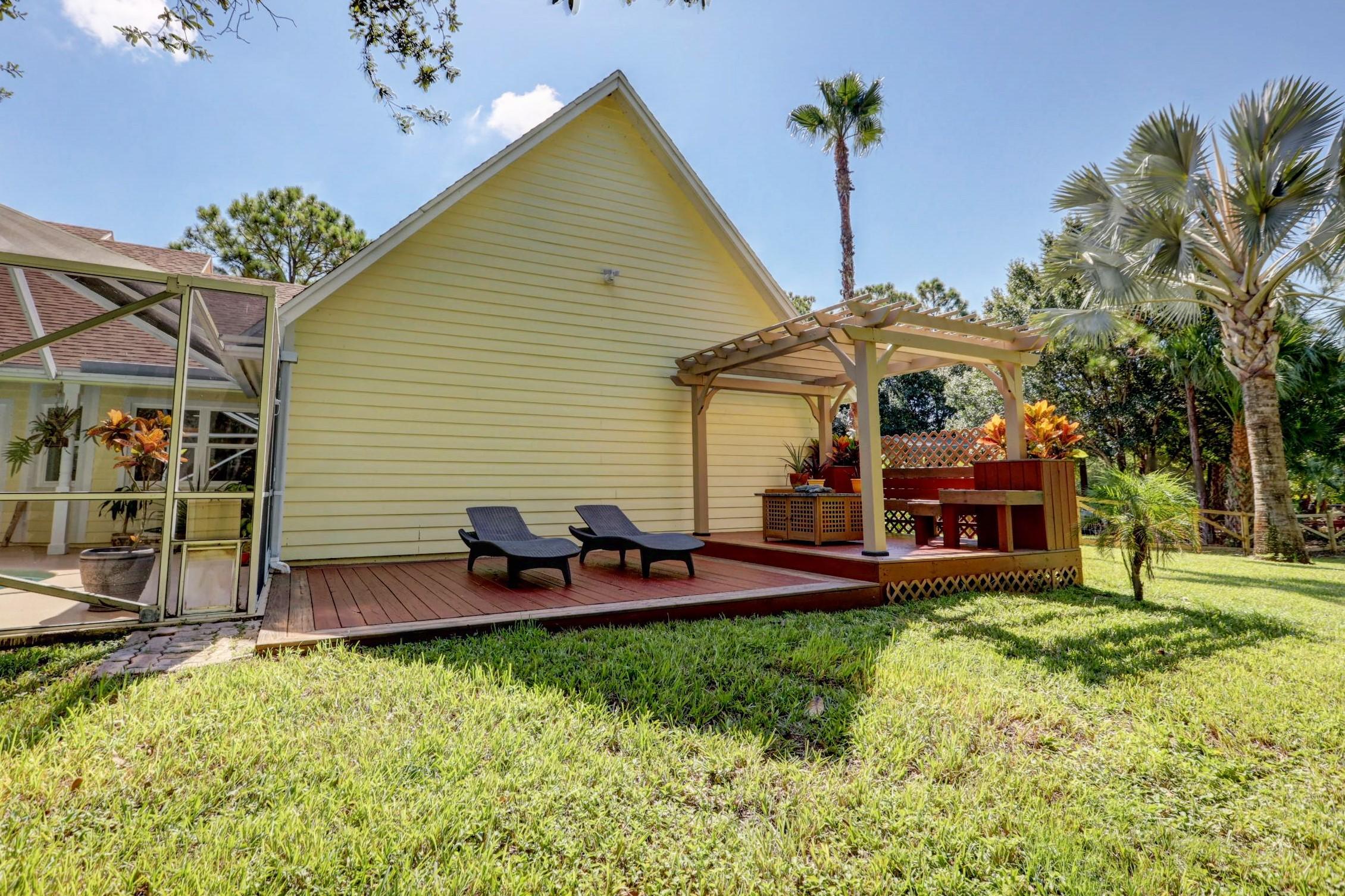 2820 Southwest Murphy Road Palm City, FL 34990 - Photo 37 of 40 32 BACK GAZEBO