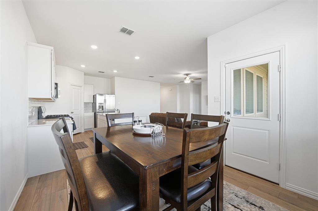 216 Post Oak Street Azle, TX 76020 - Photo 31 of 39 a view of a dining room with furniture